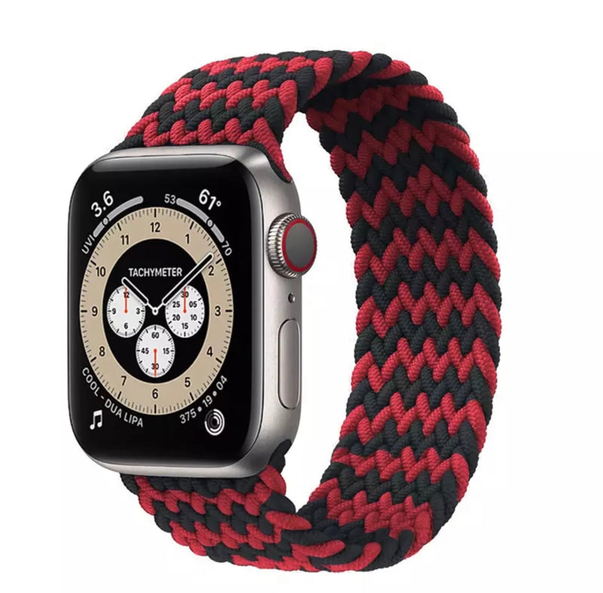 Premium Designers Speciality Nylon Braided Apple Watch Bands- for New Apple Watch Series 7 45mm - Super Savings Technologies Co.,LTD Premium Designers Speciality Nylon Braided Apple Watch Bands- for New Apple Watch Series 7 45mm - Super Savings Technologies Co.,LTD